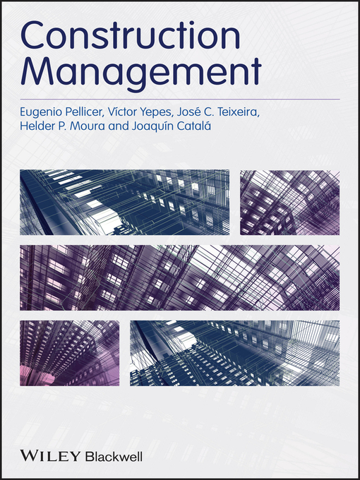 Title details for Construction Management by Eugenio Pellicer - Available